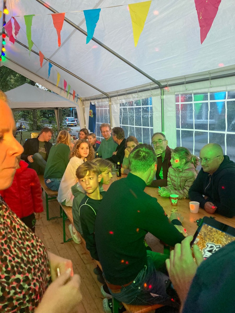 Foto buurtfeest